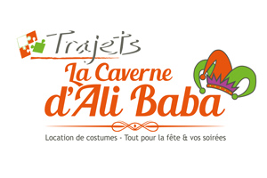 logo de trajet, la Caverne d'Ali Baba