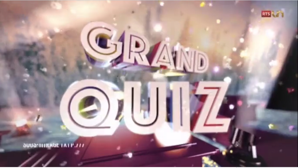 Article de presse et média : RTS - Grand Quiz du 31.12.2016 - Ma femme est pasteure