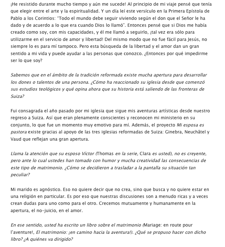 Article de presse et média : ALC Noticias du 1 avril 2015- Mexico 3 - Ma femme est pasteure